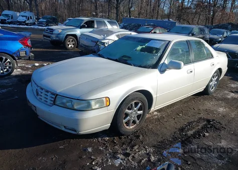 2002 Cadillac Seville Sls из США, поврежденный, VIN 1G6KS54YX2U253079